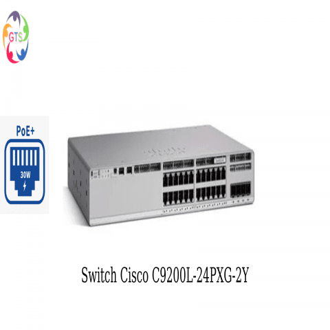 Switch Cisco C9200L-24PXG-2Y-A