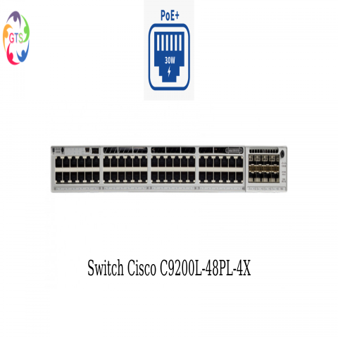 Switch Cisco C9200L-48PL-4X-A