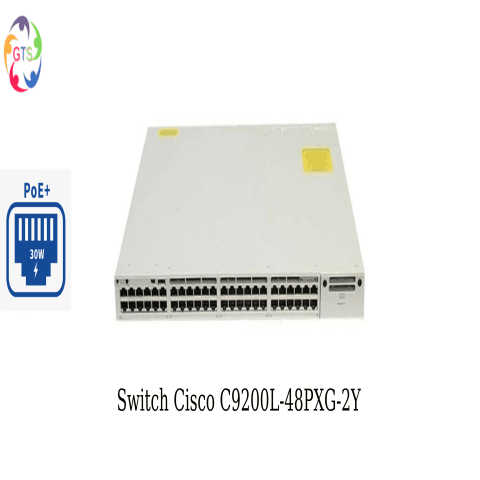 Switch Cisco C9200L-48PXG-2Y-A